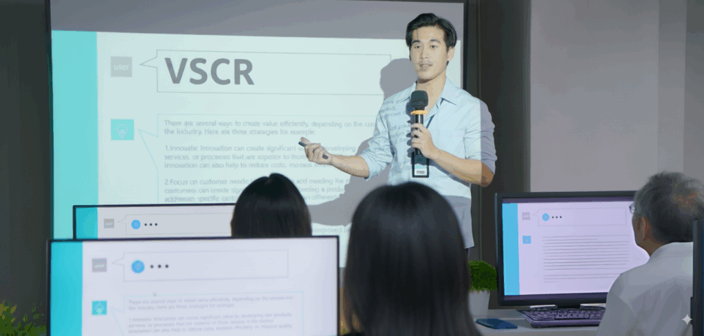 VSCR training lecture for CRCs and CRAs in Vietnam on clinical trial best practices and regulatory standards